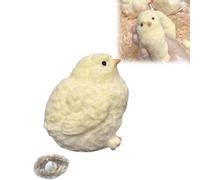 Squishy Chicken Toy, Silicone Squishy, Silicone Squeeze Toys for Stress Relief, Handmade Taba Squishy Chick Ultra Soft Squishy Fidget Toys (1Pc)