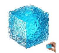 Squishy Cube, Sensory Fidget Object, Focus Enhancement Tool for Desk Work and Classroom Activities, 2.17 x 2.17 Inches（Random Color）