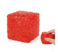 Squishy Cube, Slow Rising Squishies, Squishy Ball, Cube Squishy, Red Honeycomb Ice Cube