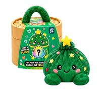 Squishy Dumpling Cute Plush Giant Dumpling Squishy Mystery Dumplings Christmas Halloween Dumplings Squishies Toys Large Rainbow Adult Fidget Buns Blind Box Toys, Star-Green