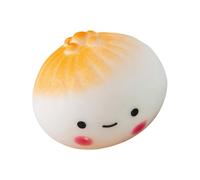 Squishy Dumpling Toy - Soft Stretchy Sensory, Stress Relief Fun Compact Size with Realistic Design for Friends Premium Material with Easy Squeeze Action Stress Toy for Students Men Women