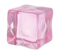 Squishy Ice Cubes Squeeze Anxiety Relief Soft Cube Stress Relief Fidget Ice Cubes Sugar Balls Square Nice Cube Stress Balls Gifts For All Ages Stress Cube For Office, School And Travel Pink