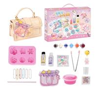 Squishy Making Kit, D-IY Squishy Maker, Make Your OwnSquishy,Delicate And Soft Squeeze Sensory Toys For Bedroom, Car Trip, School Bus, Classroom, Living Room