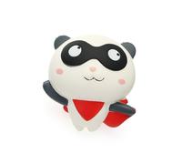 () Squishy Panda Man Robin Team 12cm Slow Rising With Packaging Collection Gift Decor Toy