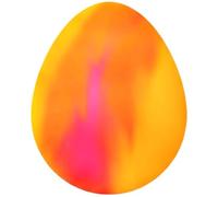 Squishy Sensory Fidget Egg Toys, Squishy Colour Change Egg, Slow Rebound Squeeze Stress Relief Ball with Solid Squishies Technology, Silent Focus Tool for Office Desk, Anxiety Relief Gifts (Orange)