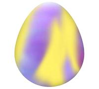Squishy Sensory Fidget Egg Toys, Squishy Colour Change Egg, Slow Rebound Squeeze Stress Relief Ball with Solid Squishies Technology, Silent Focus Tool for Office Desk, Anxiety Relief Gifts (Purple)