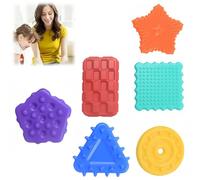 Squishy Sensory Toys,Fidget Stress Toys for Anxiety Relief,Textured Soft Worry Stone for Calming,Sensory Toys for Autism,Squishy Toys,Fidget Toy,Stress Toys,Stretchy Toys,Sensory Fidget Toys,Fun Toys