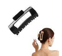 Squishy Silicone Hair Clips, Flexible And Unsnappable Claw Clip, Strong Hold, Unsnappable for Thick Or Fine Hair, Soft Comfortable, Ponytail Hairpins(1-1)