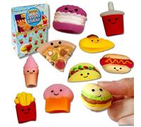 Squishy Snackz Fidget Toys Collection - Premium Squishy Toys Age 6+ for Squishing & Stretching - Collect Them All with Various Themes - Ideal Fidget Toy for Stress Relief & Focus - Durable and Fun
