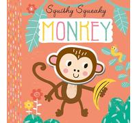 Squishy Squeaky Monkey (Squeaky Silicon Board Books)
