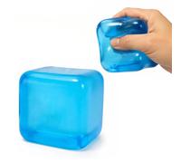 Squishy Stress Cube, Soft Sensory Squeeze Fidget Cube, Stress Relief Desk Toy for Kids and Adults
