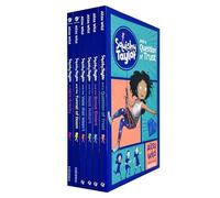 Squishy Taylor Collection 6 Books Set By Ailsa Wild (Squishy Taylor in Zero Gravity, Tunnel of Doom, and the Vase that Wasn't, Mess Makers, Bonus Sisters, and a Question of Trust)