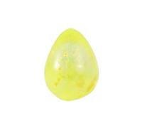 Squishy Teardrop Squeeze Reliever , Stress Ball For Adults Pointed Top Rounded Base Oval Shape, 1.6 Inch Length Compact Hand Pal, Slow Rebound Fidget For Desk Or Travel 6 Colors Yellow