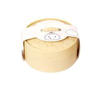 Squishying Stress Fidgets Large Steamed Stuffed Dumpling Bun SqueezeBall For Anxiety Focus Autisms Birthday Party (White, One Size)