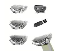 Squliicayy Replacement Guards and Attachments Kit for O Blade, Includes 1/3/5mm Styling Guards, Protective Cap and Cleaning Head, Compatible with QP25-28/65/66XX Series for Beard and Body Grooming