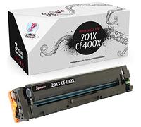 Squuido black toner cartridge 201X CF400X compatible with HP Color LaserJet Pro MFP M277dw M277n M274n M252dw M252n | High Yield 2800 pages