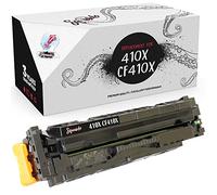 Squuido black toner cartridge 410X CF410X compatible with HP LaserJet Pro MFP M477fdw M477fdn M452dn M377dw M477fnw M452nw | High Yield 6500 pages