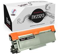 Squuido toner cartridge TN2320 TN 2320 compatible with Brother HL-L2300D L2320D L2340DW L2360DN L2360DW L2365DW L2380DW DCP-L2500D L2520DW L2540DN L2560DW MFC-L2700DW L2720DW | High Yield 2600 pages