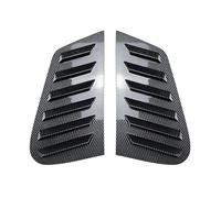 SQWDWEGF Car Spoiler Wing MK 4 1997-2006 For VW For Golf 4 For Golf For MK4 Triangular Rear Window Tail Louvers Shutters Blinds Cover Trim Stickers Car Rear Spoilers(Carbon Look)