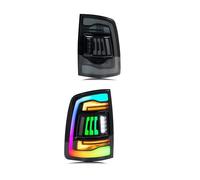 SQWDWEGF Car Tail Light 2X Car Tail Light Assembly For Toyota For RAM1500 2009-2018 For RAM2500 13-18 LED Dynamic Turn Signal Tail Lamps Tailights Rear Lights(RGB V1)