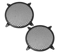 SQXBK 10Inch Speaker Grille 2PCS 10 Inch Car Audio Speaker Subwoofer Metal Waffle Guard Protector Net with Screws Loudspeaker Protective Mesh Cover