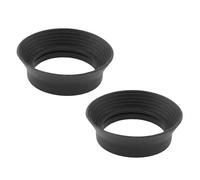 SQXBK 2pcs Light-Blocking Rubber Eyecups for Microscopes, Telescope Eyepieces (for 29mm - 31mm Microscopes, Telescopes)