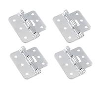SQXBK 4PCS Silver Take-Apart Hinges, Lift Off Hinge for Flight Case, Door Removable Hardware, Detachable 56mm