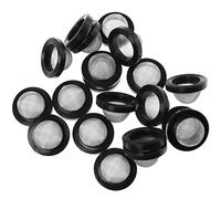 SQXBK Hose Filter Net 20PCS Seal O Ring Hose Rubber Washers Gaskets with 304 Stainless Steel 60 Filter Screen for 1/2 Inch Shower Head