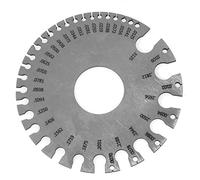 SQXBK Round Dual-Sided Wire Gage Stainless Steel SWG Sheets Welding Thickness Gauge