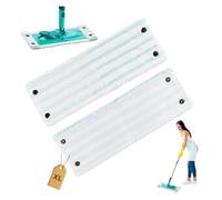 SQXDDPLPH 2 Pack Mop Heads, Compatible For Leifheit Clean Twist | 28cm Disc Mop Head, Micro Duo Microfiber, Wet And Dry Use