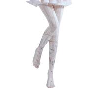 SQYZRZ Womens Patterned Funky Tights Y2k Emo Whimsigoth Clothes Whimsy Twee Colored Stockings Printed Colorful Tights (G,One Size)