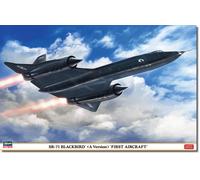 Sr-71 Blackbird, First Aircraft 1:72 Plastic Model Kit HASEGAWA