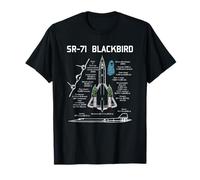 SR-71 Blackbird Specs T Shirt TShirt Shirt T-Shirt