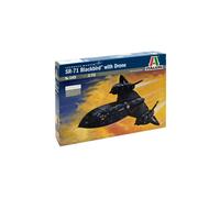 Sr-71 Blackbird With Drone