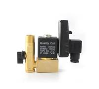 SR-D-15 G1/2" Auto Drain Air Compressor Brass Vent Device Valve Big Valve Body Solenoid Automatic Drainer(AC110V,2PCS)