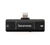 SR-EA2D Lightning Audio Interface with 3.5mm TRS or TRRS Mic Input and 3.5mm Headphone Out for Apple iPhones and iPads with Lightning