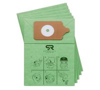 SR ESSENTIALS 10 Pack, Henry Hoover Bags Double Layer Replacement Henry Vacuum Bags Compatible with Numatic Henry Hetty Hoover bags for Henry Vacuum Cleaner, Pet Hair Filtration Bag (Green)