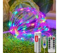 SR ESSENTIALS Fairy Lights, 100 LED 10M USB Plug-in String Lights with Remote, Indoor Outdoor + Free 2000mAh Power Bank for Bedroom, Wedding Decor, Party, Christmas, Tree Decoration (Multicolor)