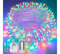 SR ESSENTIALS Fairy Lights, USB & Battery Operated String Lights with Remote & Timer, 8 Modes Waterproof Copper Wire Lights for Indoor Outdoor Bedroom Wedding Christmas Decor (Multicolor, 5m 50LED)