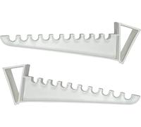 SR ESSENTIALS Pack of 2 Over Door Ironing Hooks Hangers, Premium Plastic Over The Door Space Saver Coat Hooks Rack Holds Up to 10 Hangers for Bedrooms, Bathroom, Towels, Bags | Over Door Hangers