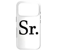 Sr. Mr. Spanish Wedding Husband Wife Mrs Sra Matching Señor Case for iPhone 17 Pro