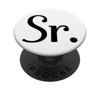 Sr.,Mr. Spanish Wedding Husband Wife Mrs Sra Matching, Señor PopSockets Adhesive PopGrip