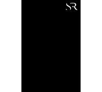 SR Premium Blank Notebooks A5 Unlined Sketchbook 100 Pages Journals for Writing Drawing 8.5x5.5 Inch | Subject Notebook | Travel Composition Notebook | Black Matte Cover