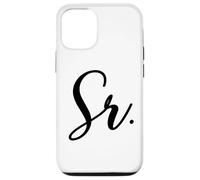 Sr. Spanish Mr. Husband Wife Wedding Mrs Sra Matching, Señor Case for iPhone 12/12 Pro