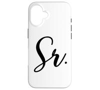 Sr. Spanish Mr. Husband Wife Wedding Mrs Sra Matching, Señor Case for iPhone 16