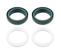 Skf Suntour Rux/durolux 38 Mm Fork Seal Kit Clear One Size Green