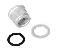 SR Suntour Unisex - Adult Sf20 Durolux Fixing Nut, Black, One Size