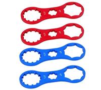 SR Suntour XCR/XCM/XCT/RST MTB Bicycle Front Fork Cap Repair Tool - Pack of 4, Double Head Replacement Key