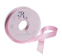 SR SUPER RIBBONS®™ Double Sided Satin Ribbons Gift Wrapping, Party Decoration, Wedding car, Christmas, Balloons, Hair, Cake, Presents, Wedding Bouquet (Pink 15mm x 20m)