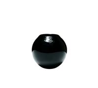 SR Vintage Glass Vase Black